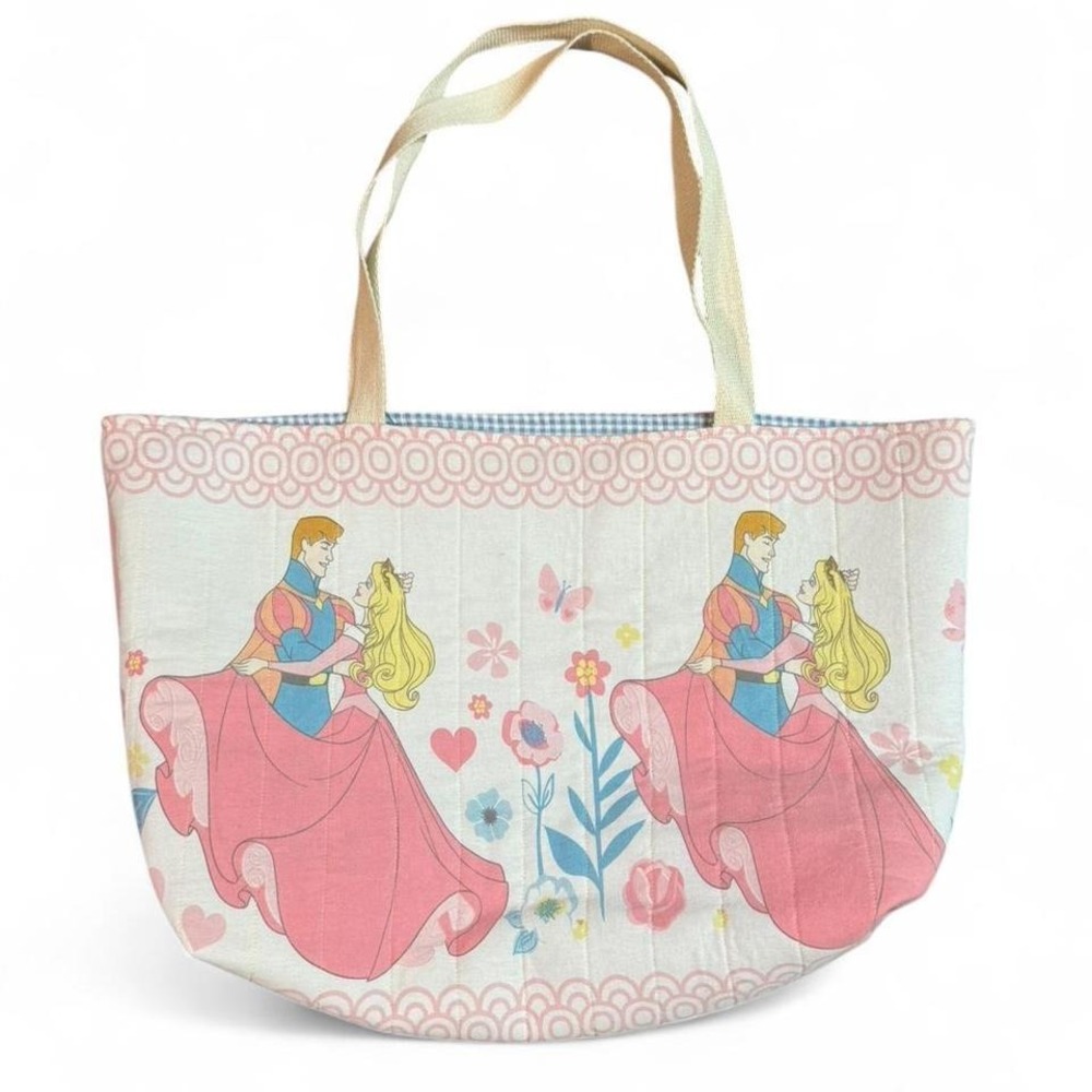 Vintage upcycled handmade Disney‎ Princess tote bag